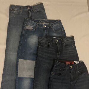 (4) Pairs, Boys-Sizes 10-12, Jeans